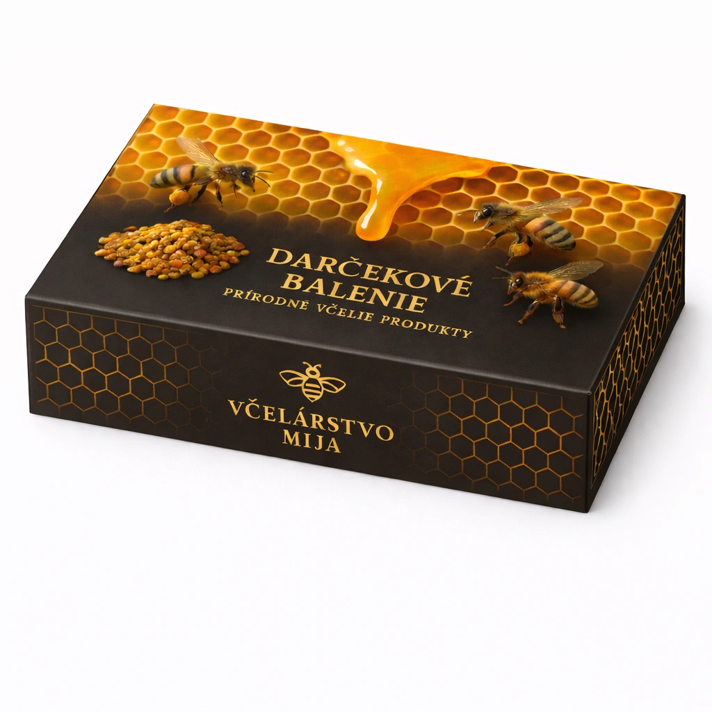 Darčekové balenie medu na narodeniny a meniny