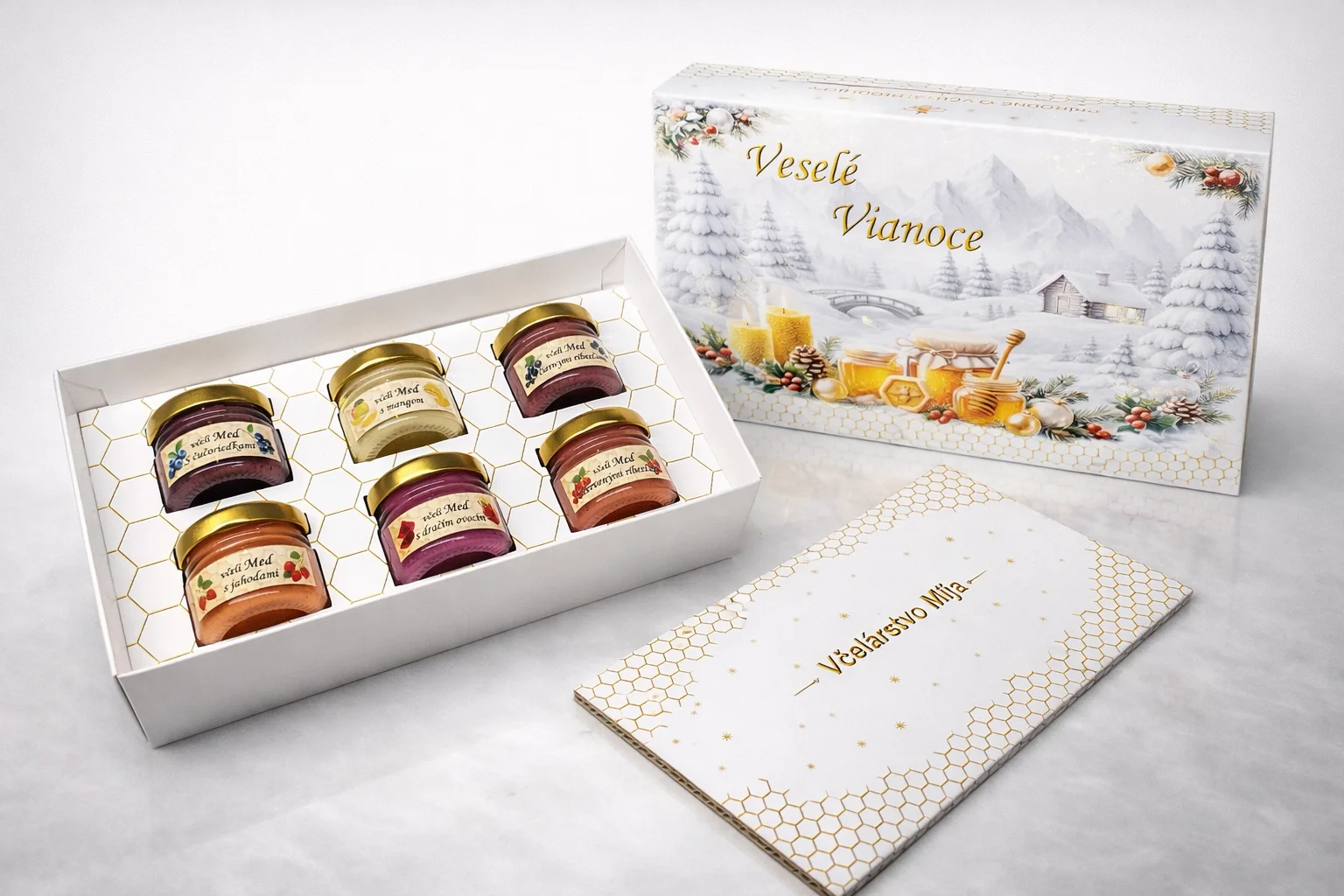 Darčekové balenia medu – Včelárstvo MIJA