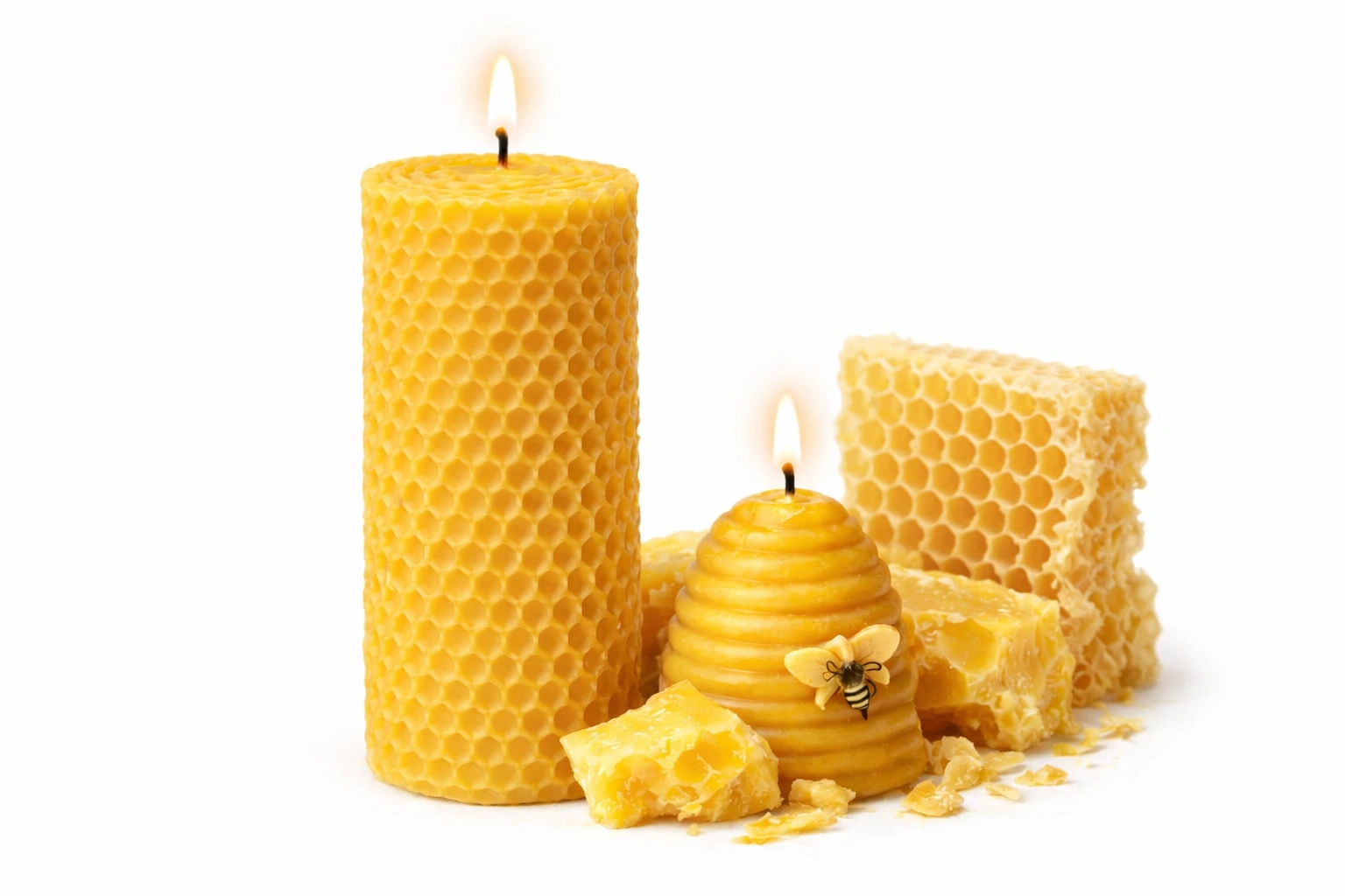 Včelie sviečky a včelí vosk od slovenského včelára